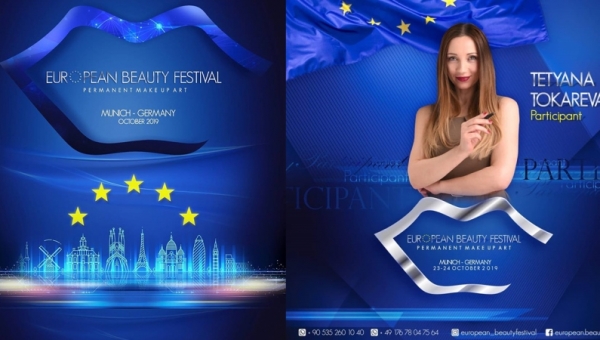Teilnahme am Europäischen Beauty Festival 2019 in München